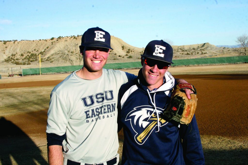 Baseball selects two team captains times two – USU Eastern Eagle