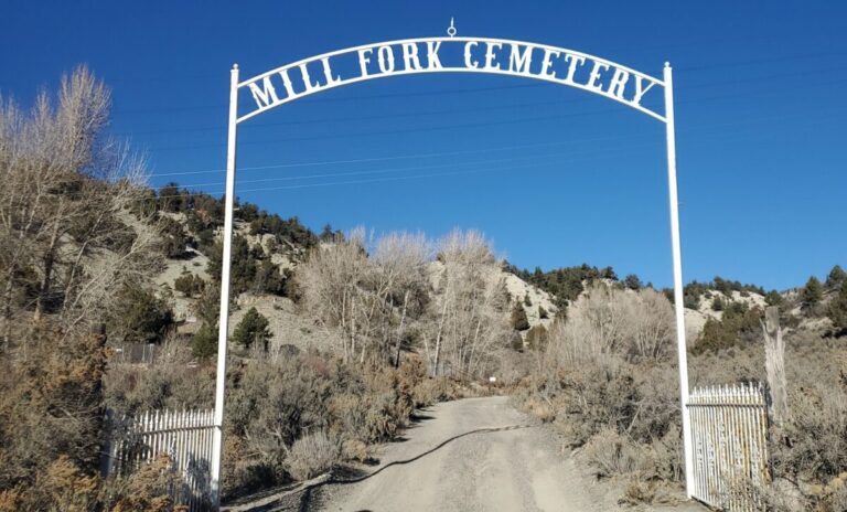 Mill Fork Cemetery Entrance