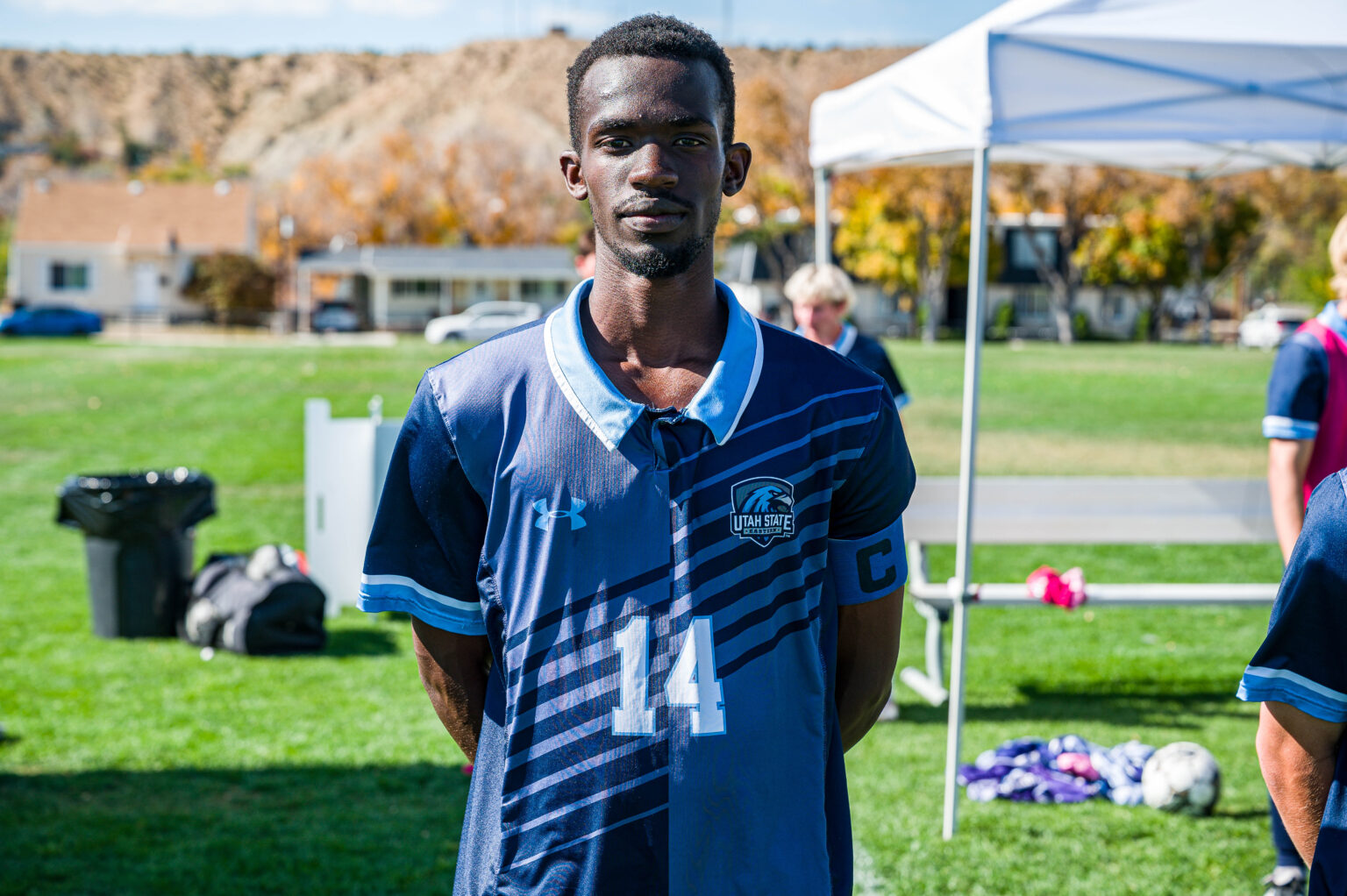 William Ragusa William Mugisha SWAC player of the year – USU Eastern Eagle