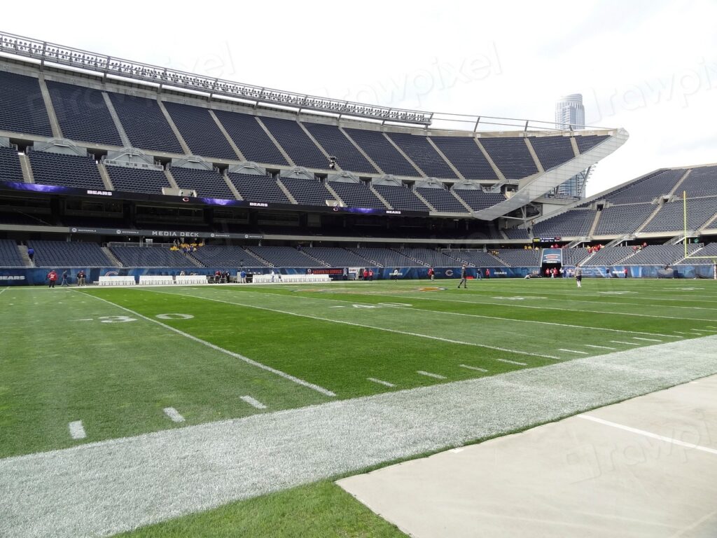 American football arena