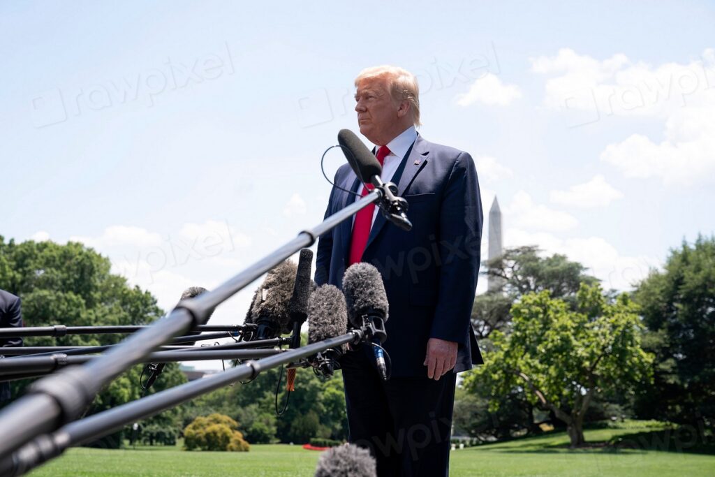 President Trump Departs the White