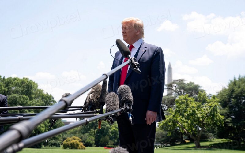 President Trump Departs the White