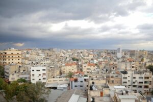 cityscape of a eastern country city