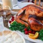 Thanksgiving turkey and side dishes