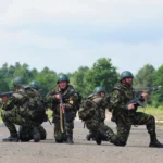 Romanian soldiers participate counter improvised
