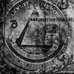 grayscale photo of a dollar